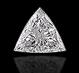  Trilliant cut diamonds